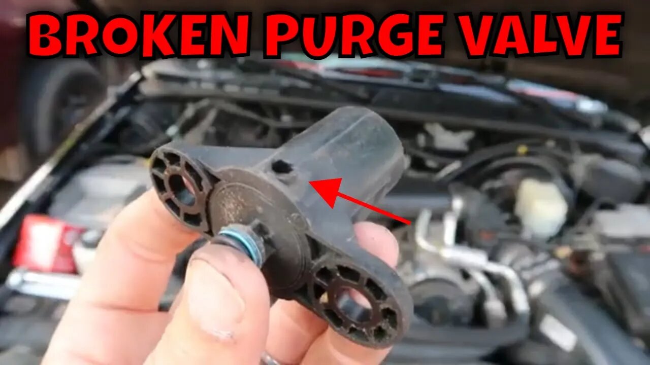 2002 CHEVY S10 XTREME 4.3 V6 EVAP PURGE VALVE SOLENOID REPLACEMENT