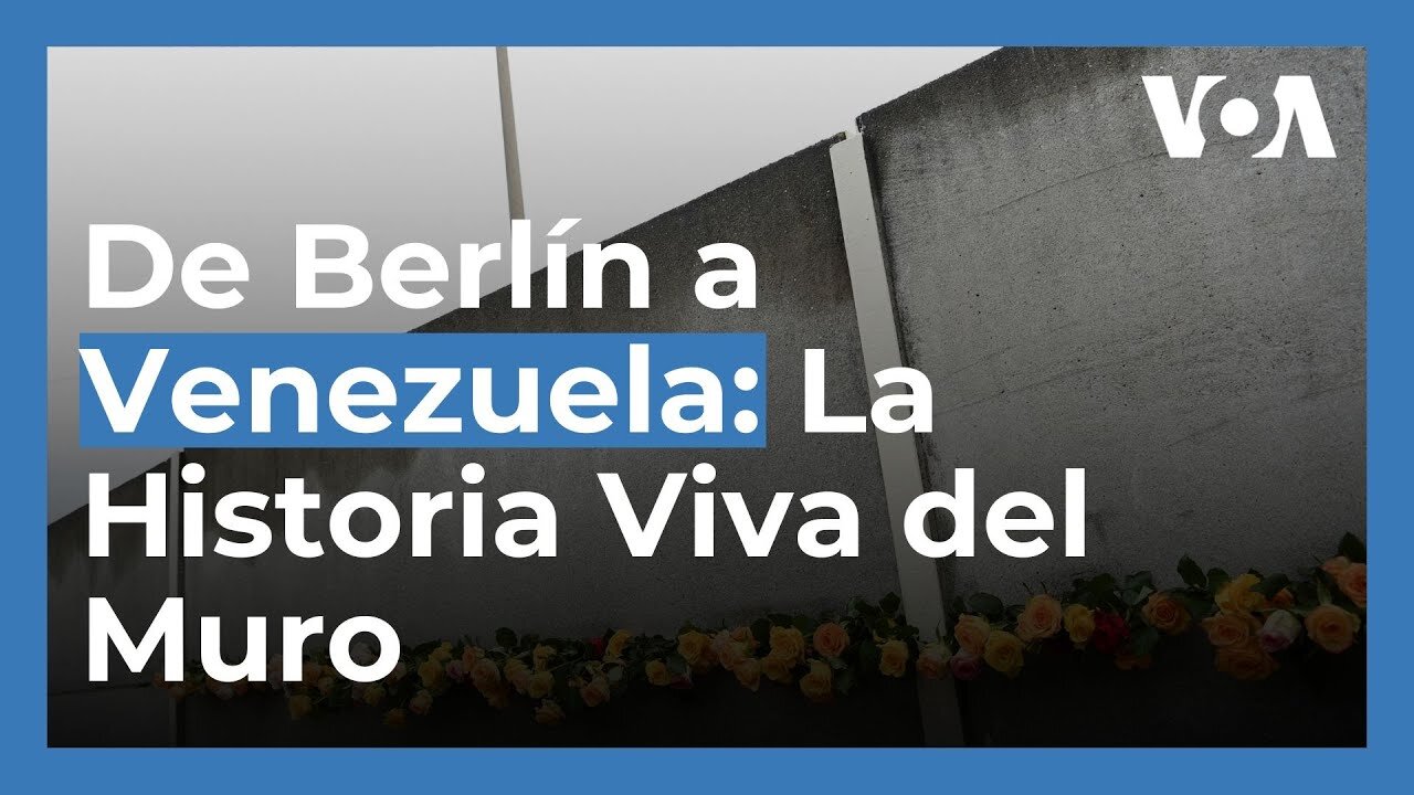 “Símbolo de libertad”: fragmentos del Muro de Berlín conservados en Venezuela