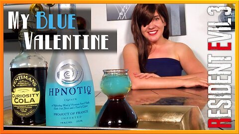 MY BLUE VALENTINE COCKTAIL | Resident Evil 3 | Cocktails & Consoles