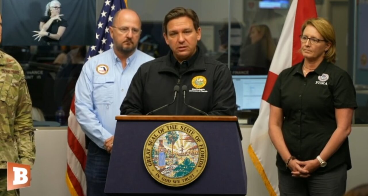 LIVE: Ron DeSantis giving Hurricane Ian update…