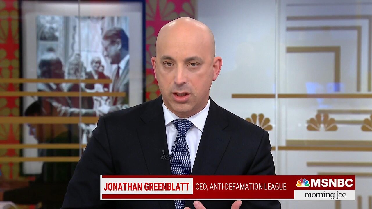 ´ADL´ CEO is angry with the world that allowed de-humanization of Israelis
