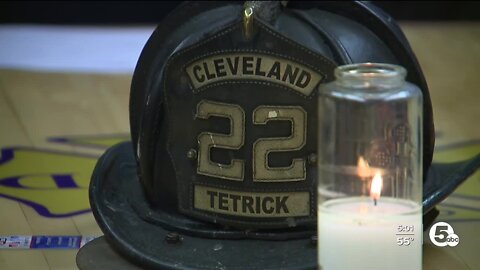 Colleagues, friends share memories of Cleveland Firefighter Johnny Tetrick