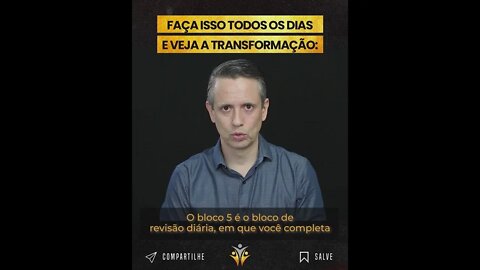 FAÇA ISSO TODOS OS DIAS E VEJA A TRANSFORMAÇÃO