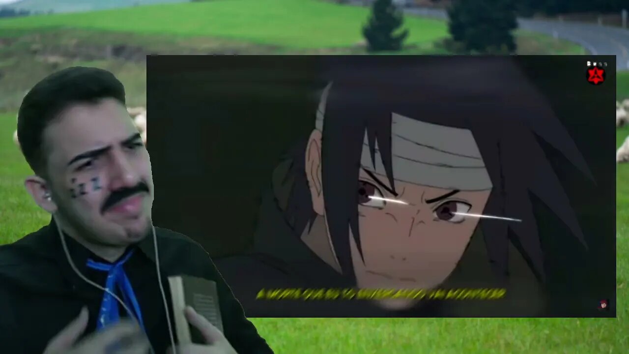 PASTOR REACT rRap do Sasuke 『 Naruto Shippuden 』 | Hokage das Sombras | AniRap (@Prod Hunter)