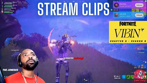 FORTNITE [LIVE] STREAM CLIPS CHAPTER 3 SEASON 3