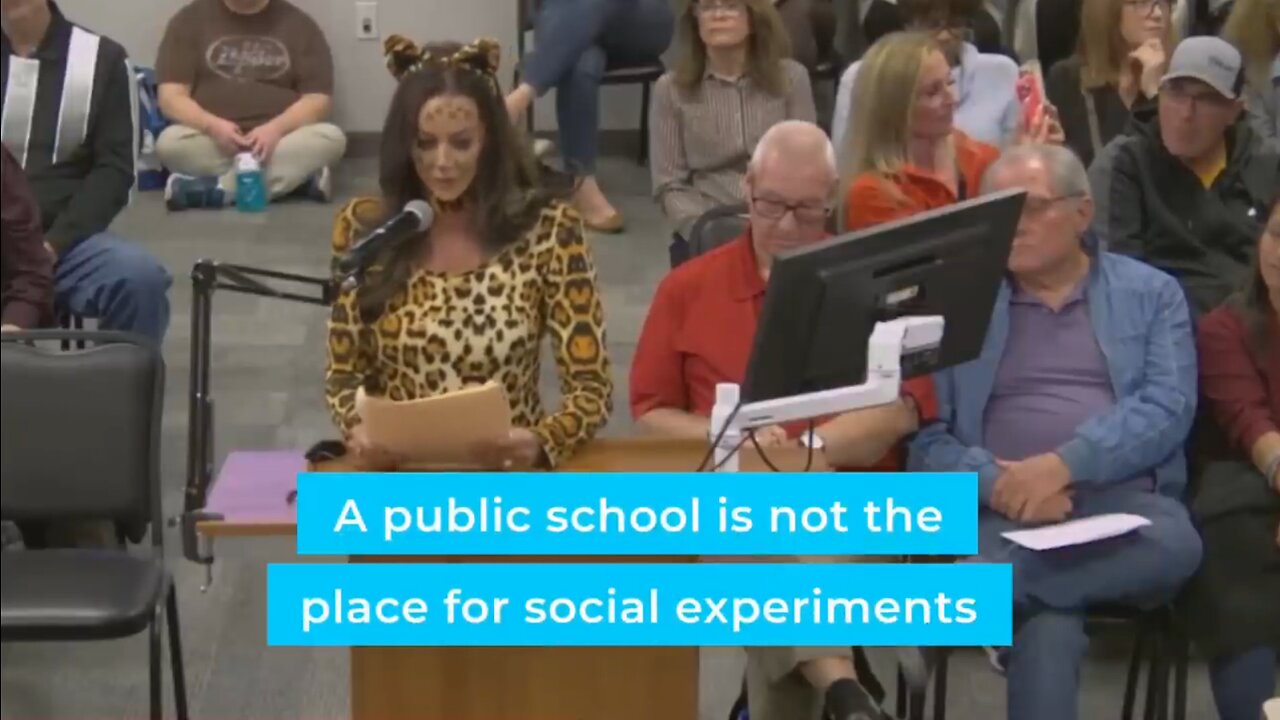 Mom Identifies as a Cat to Handle a Woke School Board!