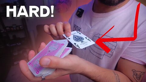 Most SKILLFUL Card Trick - Tutorial