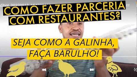 VENDA OVOS PARA RESTAURANTES DE UM JEITO SIMPLES @Viver de codorna