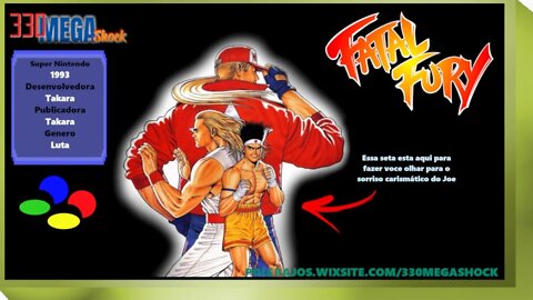 Jogo Completo 102 : Fatal Fury |MAIOR DESAFIO SAO OS CONTROLES! (Super Nintendo)
