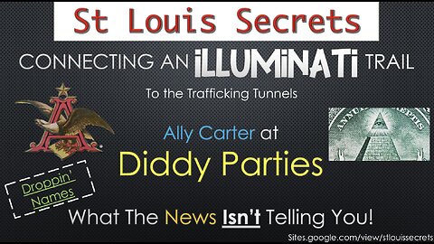 DIDDY PARTY Name Drops By Survivor- St Louis Secrets- Illuminati Tunnels- What the News Isn’t Telling You