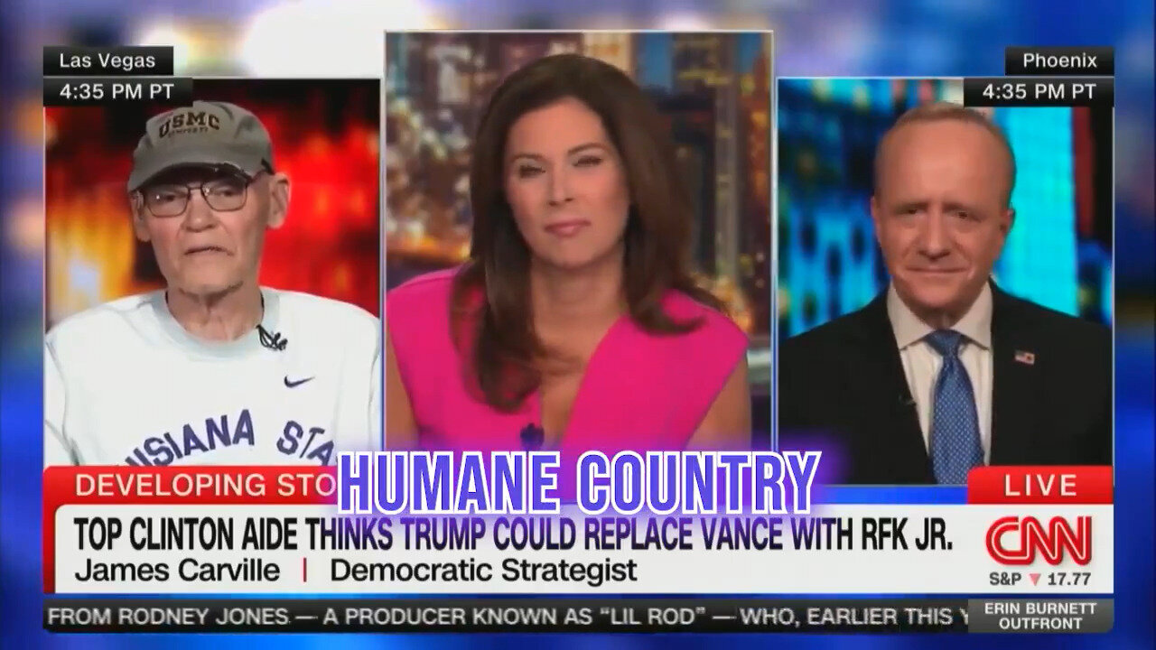 James Carville Says A More Humane Country Would Put RFK Jr. In A Rubber Room