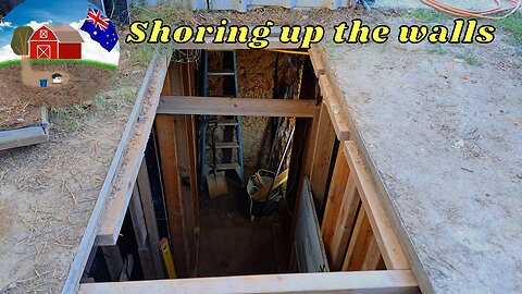 Setting up some shoring. Ep20