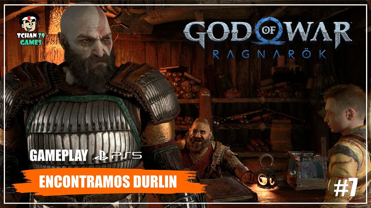 God of War Ragnarok(Gameplay PS5) Encontramos Durlin #7