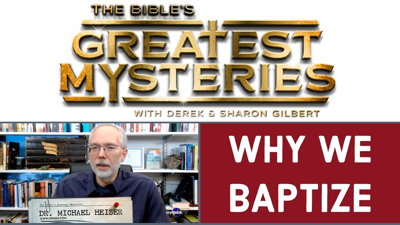 The Bible's Greatest Mysteries: Dr. Michael Heiser on Why We Baptize as a Declaration of Victory Over the “Sons of God” Who Rebelled Before the Flood