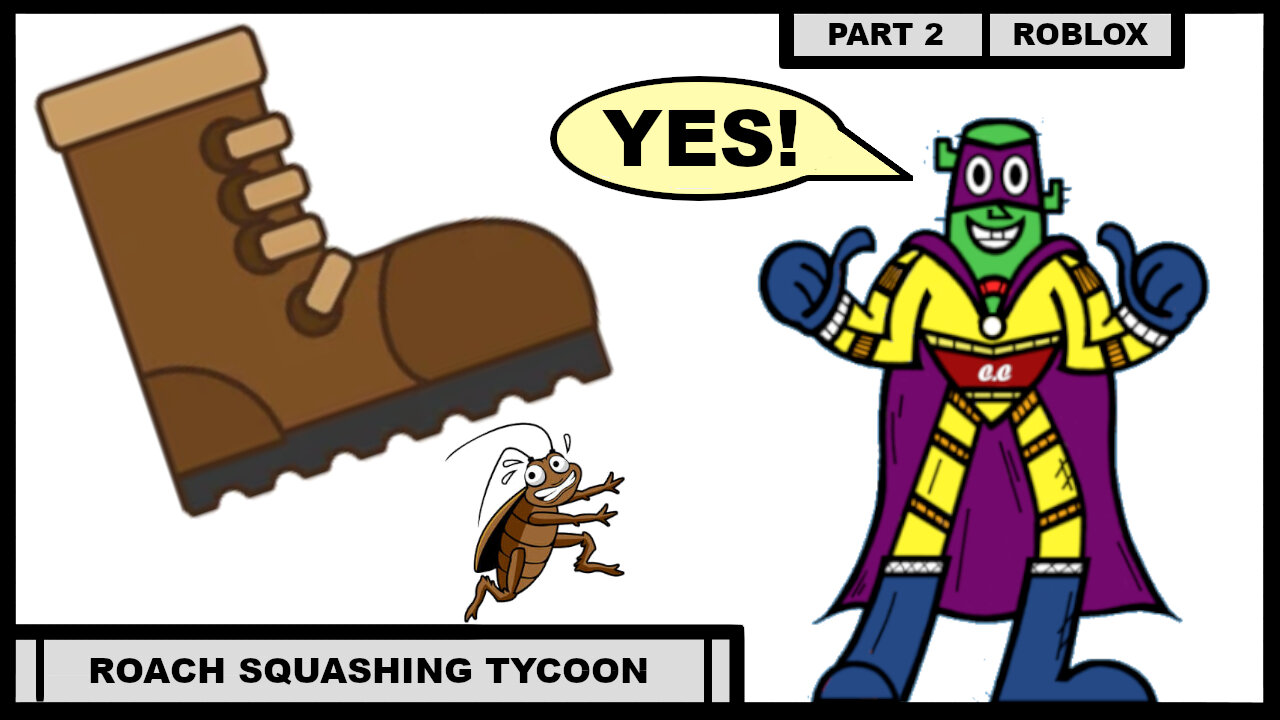 WILL I SQUASH 100,000 ROACHES IN ROACH SQUASHING TYCOON!!! - PART 2 (ODD-GAME THURSDAY GAMEPLAY!!!)