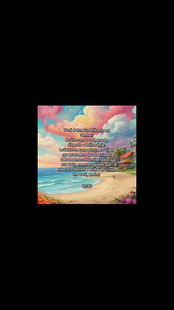 Uma luz brilhante no senhor