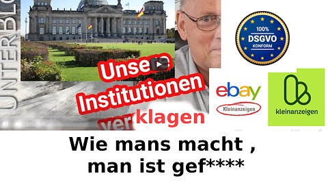 Unterblog Kleinanzeigen DSGVO , Praxisbeispiel Account-Wiederherstellung