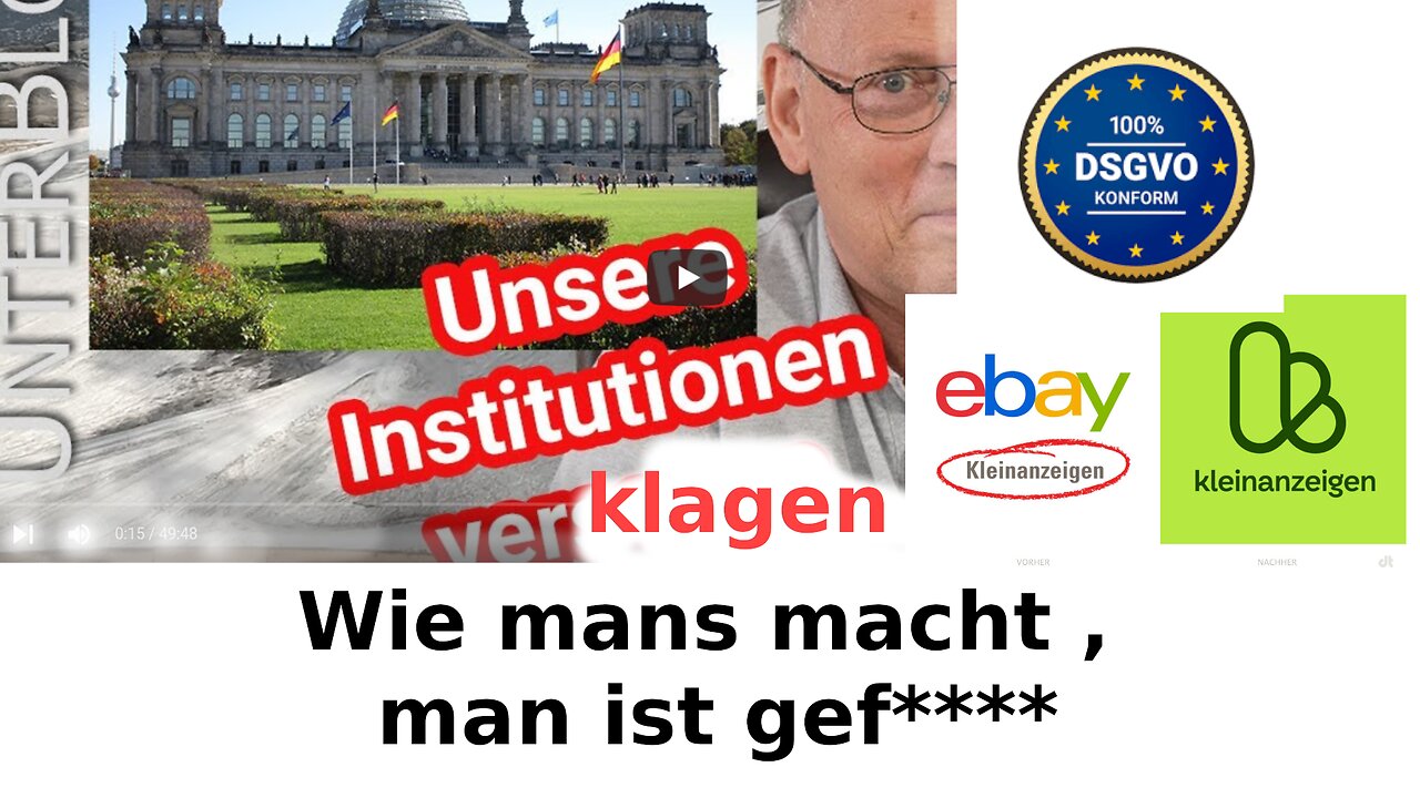 Unterblog Kleinanzeigen DSGVO , Praxisbeispiel Account-Wiederherstellung