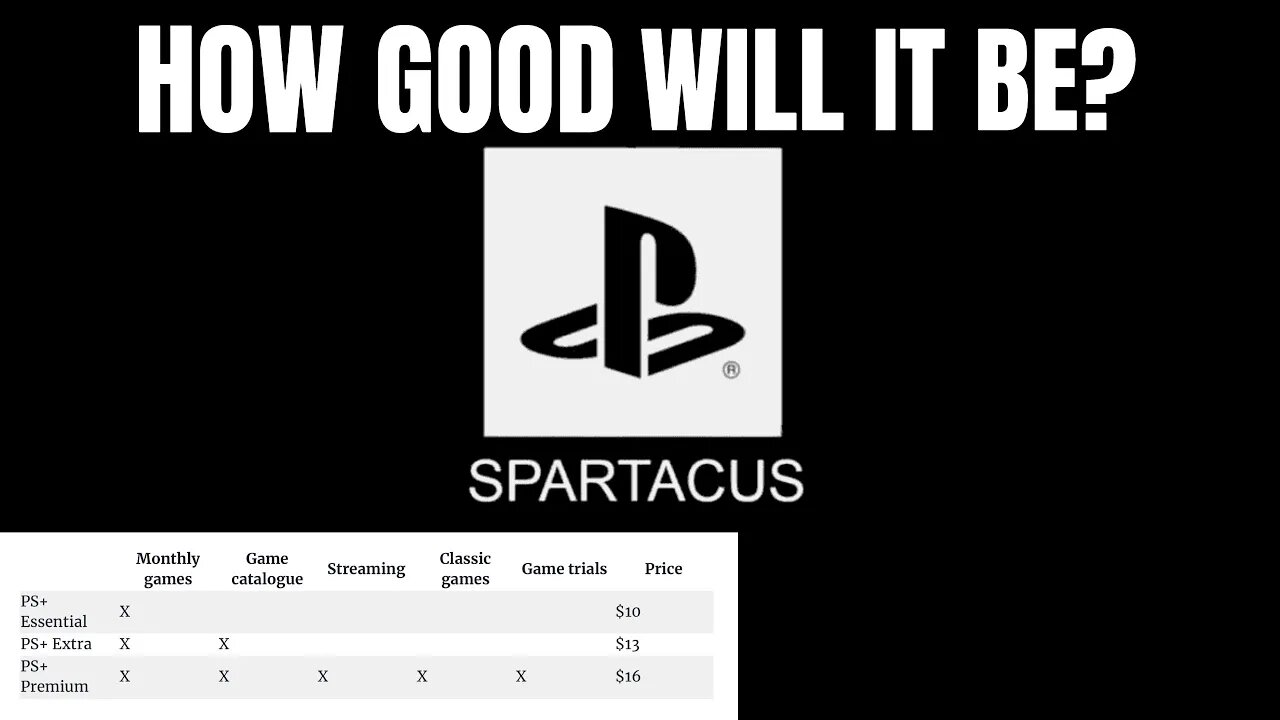 PS Spartacus Tiers LEAK - Are They Any Good?