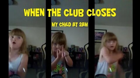 When The Club Closes: My Child At 2AM #shorts #short #shortvideo