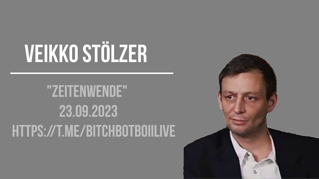 "Zeitenwende" Veikko Stölzer