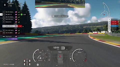 Gran Turismo Sport - Dayly Race At Spa 1080P 60FPS