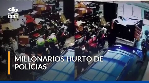 Dos policías atracaron a comerciantes en Kennedy, sur de Bogotá