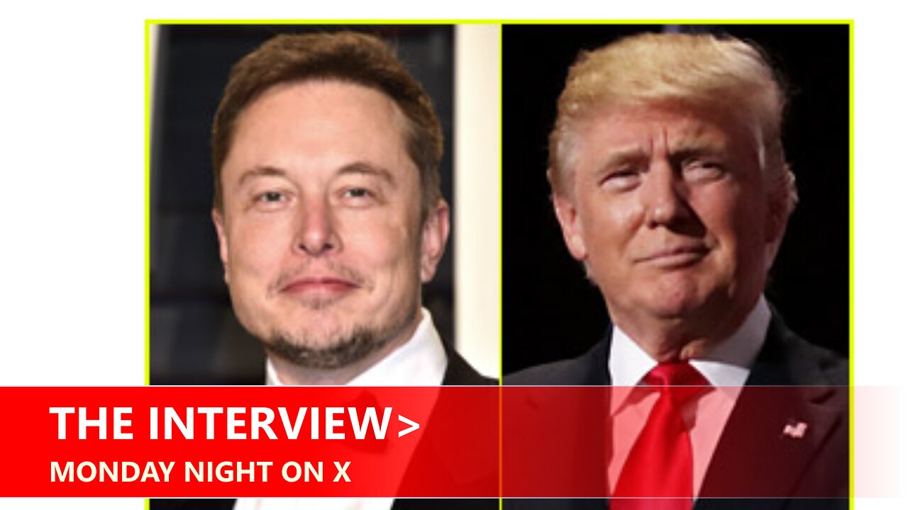 MONDAY NIGHT LIVE ON X >> PRESIDENT TRUMP AND ELON MUSK LIVE