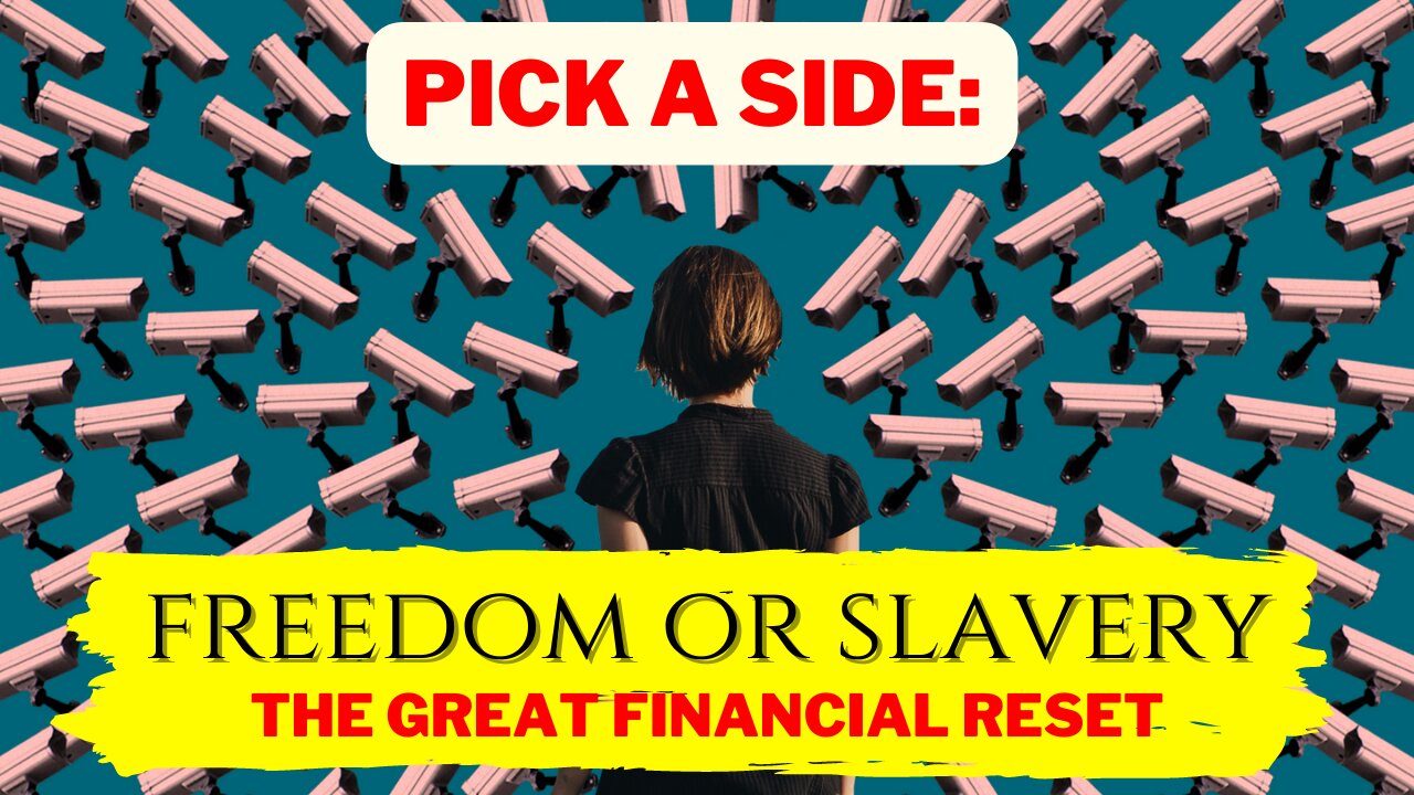 Pick a Side: Freedom or Slavery (The Great Financial Reset)