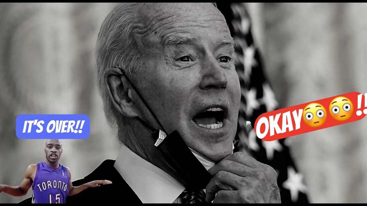 JOE BIDEN REALLY SAID IT 😳😳.. "IT'S OVER!!" ?? 60 minutes interview 🤔 in case you missed it