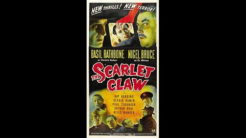 Movie From the Past - Sherlock Holmes: THE SCARLET CLAW - 1944