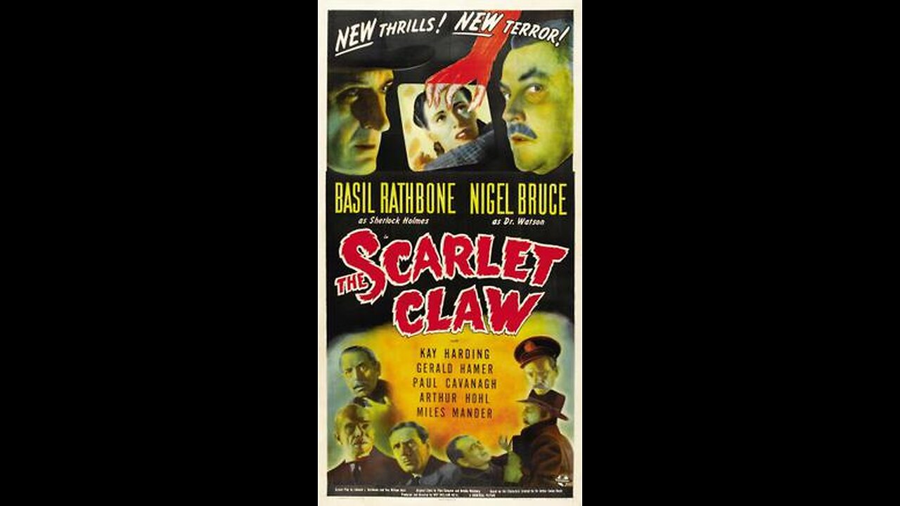 Movie From the Past - Sherlock Holmes: THE SCARLET CLAW - 1944