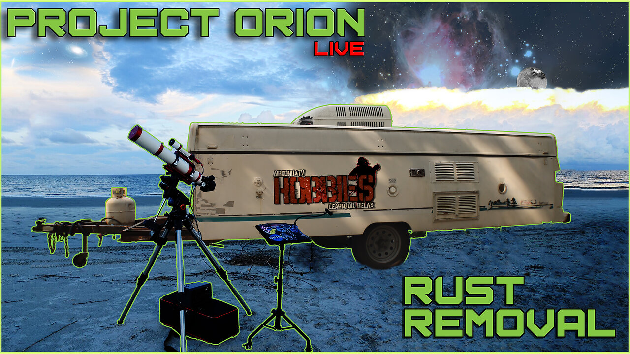 Project Orion Live - Rust Removal & Restoration of the Frame Pt. 1