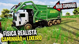 SUBI A MONTANHA MAIS ALTA DO JOGO E TESTEI O NOVO CAMINHÃO DE LIXO - MY TRUCK GAME