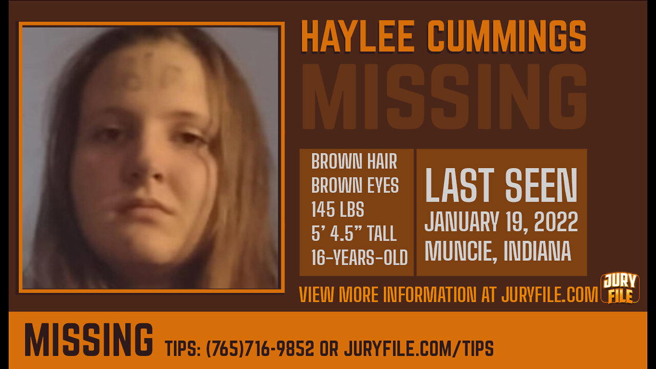 Haylee Cummings, MISSING, Muncie, Indiana, Last Seen with Ryo Ratcliff. Possibly in IN, GA, FL, MI