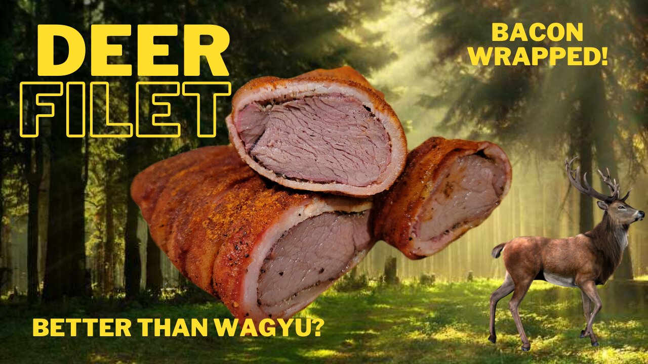 Learn To Cook An AMAZING Bacon Wrapped Deer Tenderloin Backstrap - Special Guest Invited!