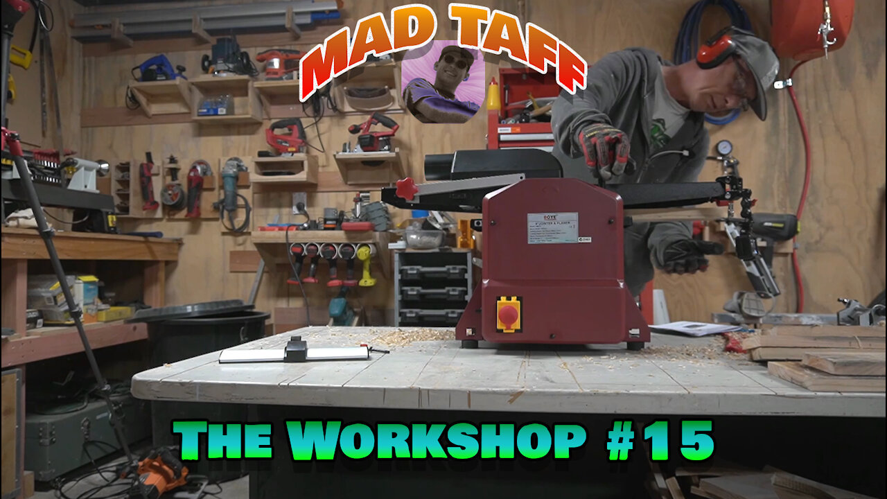 New Boye Jointer / Thicknesser - Unbox and Test – Workshop - #15