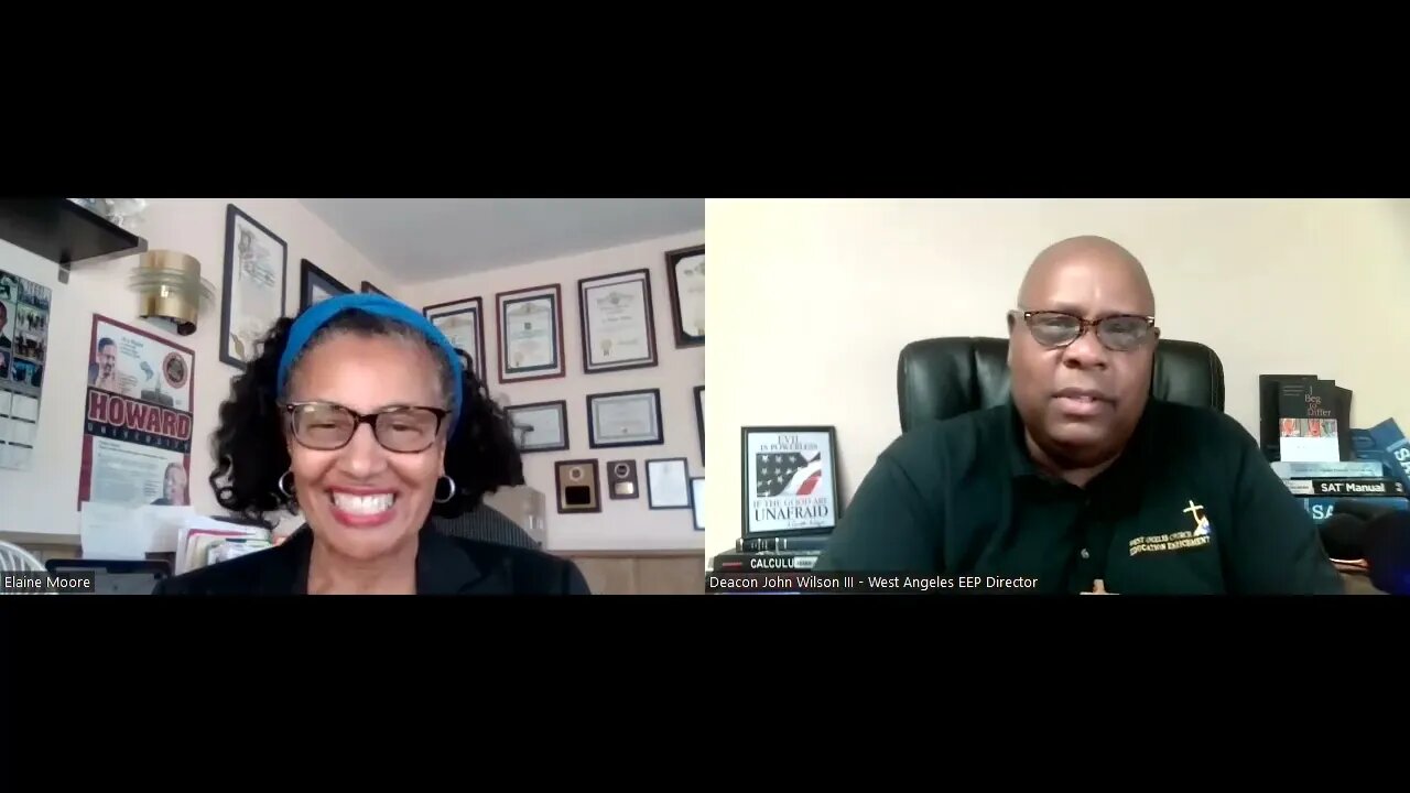 Interview with Elaine Moore Black College Summit et al