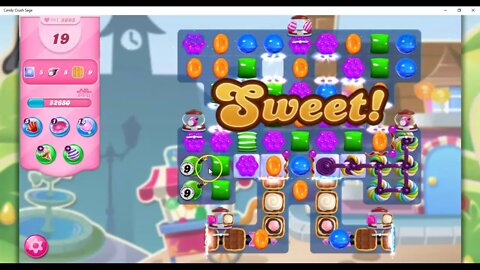 Candy Crush Level 5695 Talkthrough, 25 Moves 0 Boosters