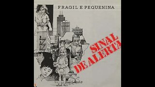 Sinal de Alerta frágil e pequenina play back