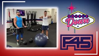 F45 TRAINING VLOG: DOUBLE DOWN WORKOUT | Strength