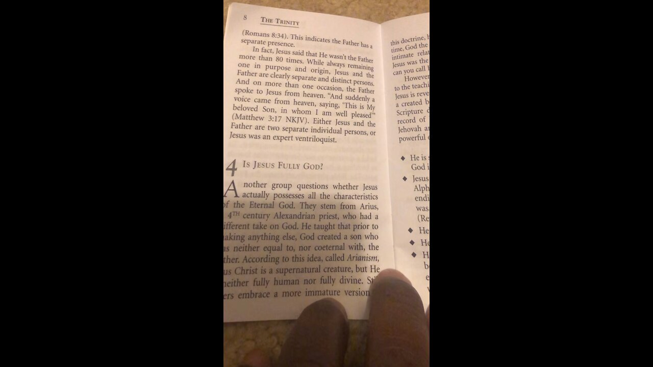 The proof is in the scripture
