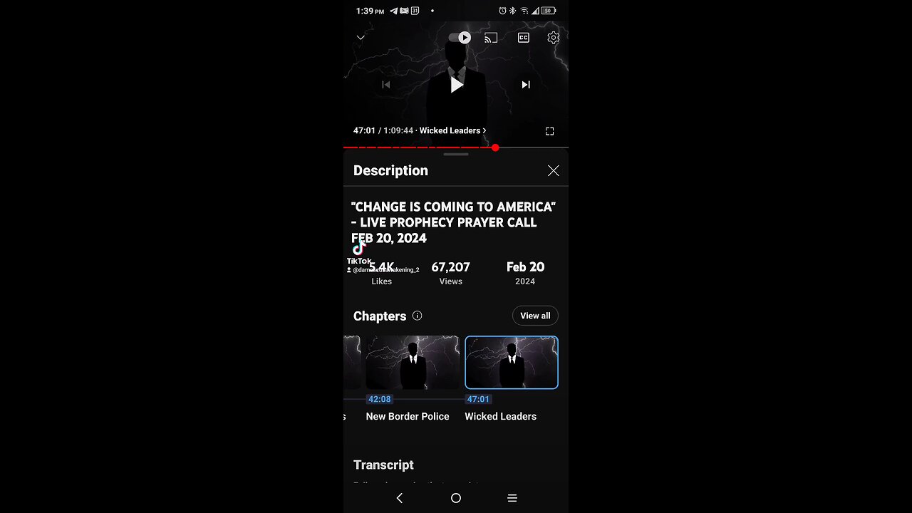 Very impt Prophetic message