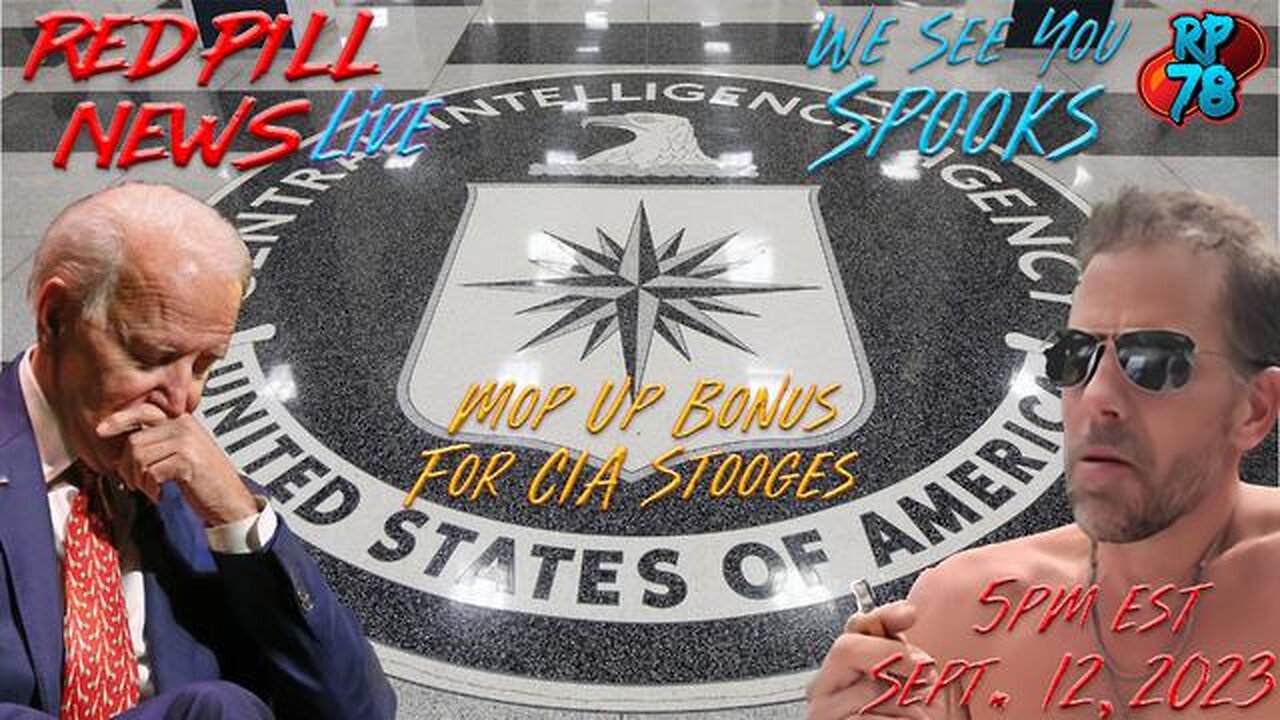 ENEMY OF THE PEOPLE - CIA EXPOSED AGAIN & VACATE THE CHAIR ON RED PILL NEWS LIVE