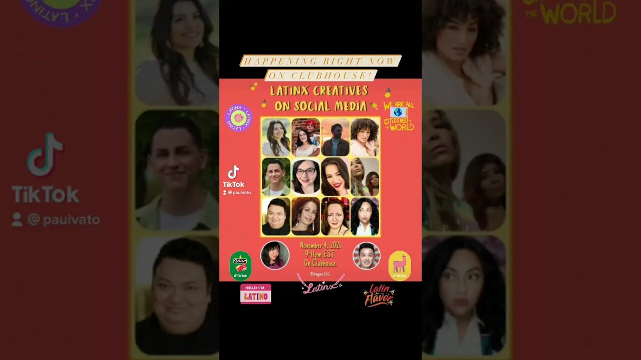 What an amazing group of #LatinoCreatives, please follow them all on #SocialMedia! #Shorts #PaulVato