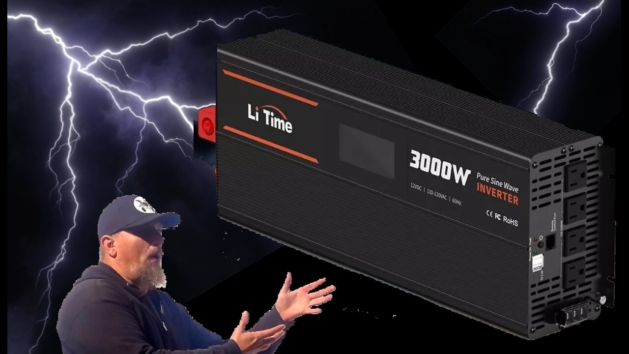 Litime Inverter 3000watt #camping #automobile #outdoors #overland @litimepower