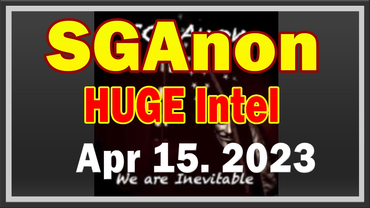 SG Anon Situation Update: "SOMETHING BIG IS HAPPENING"