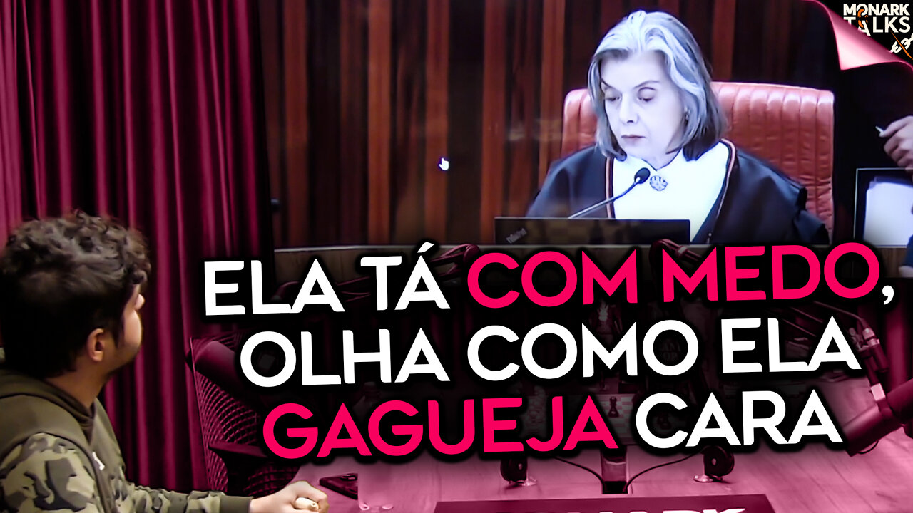 VEJA O QUE A PRÓPRIA MINISTRA DO STF ASSUME...