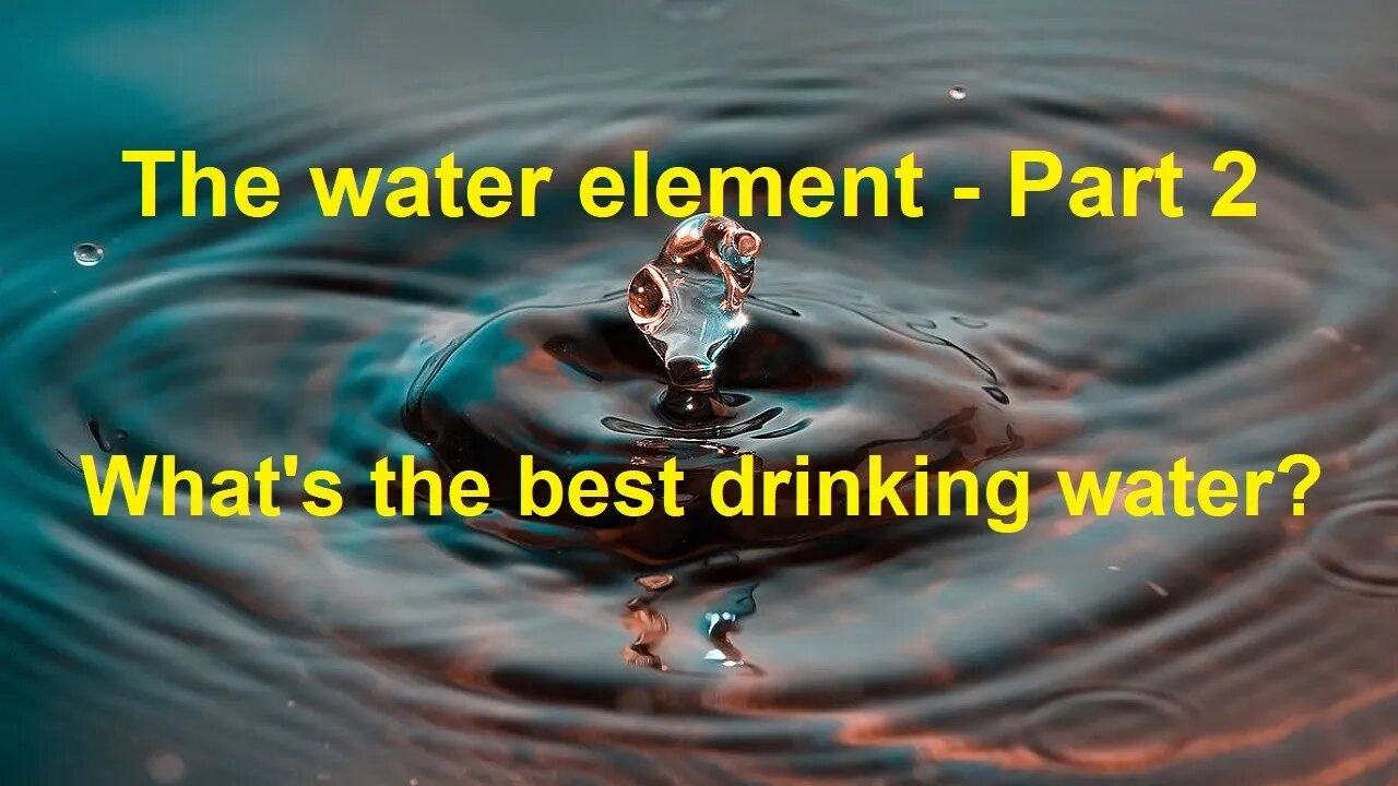 Chapter 2. The water element - part 2