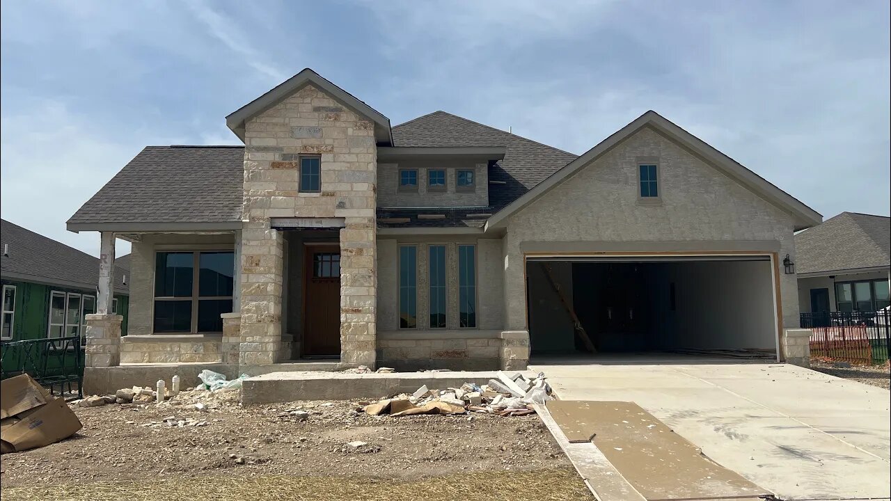 New Construction Follow Up, Coventry Homes, Esperanza Community, Boerne Tx